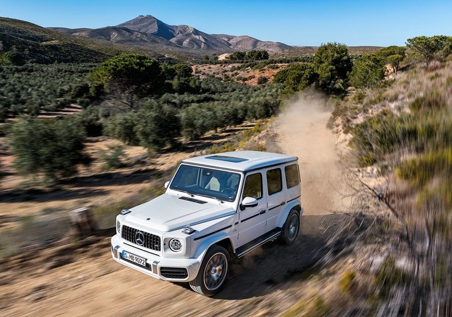 Mercedes-Benz показал "заряженный" Gelandewagen нового поколения