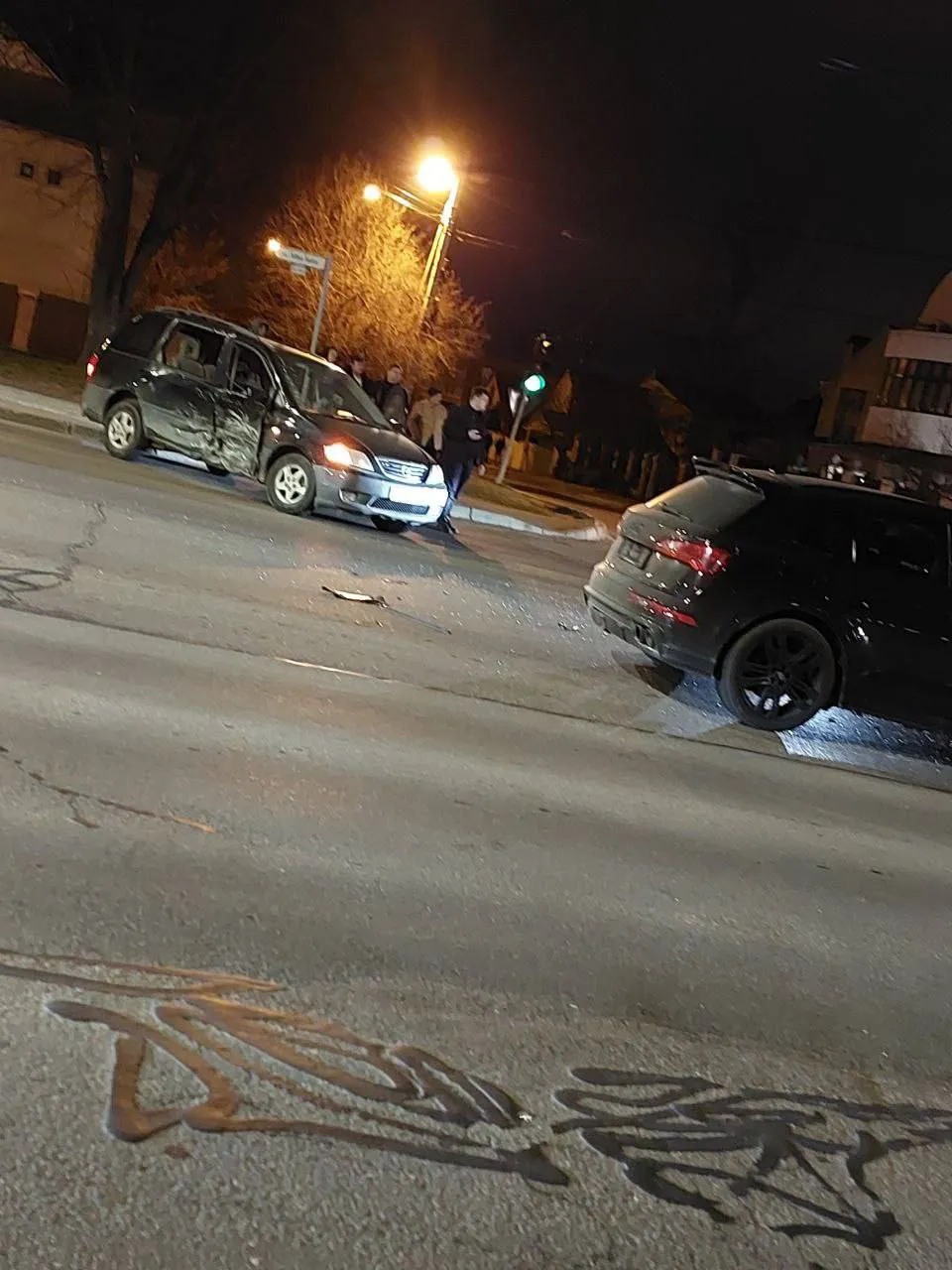 В результате ДТП в Кишиневе столкнулись три автомобиля