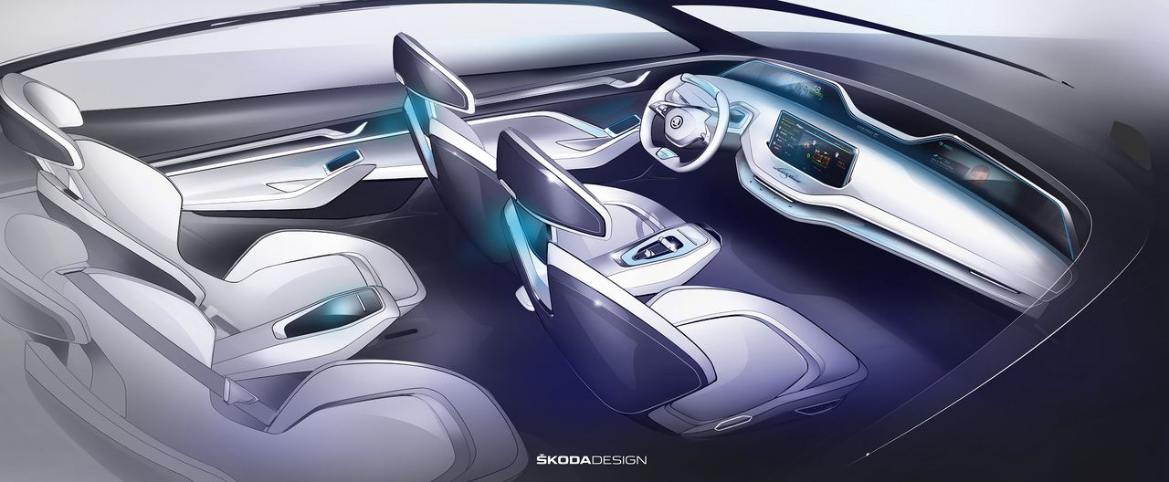 Skoda придумала новый способ посадки в автомобиль
