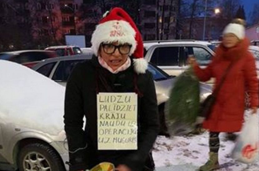 В Латвии "инвалид" из Румынии исцелилась при виде полицейских