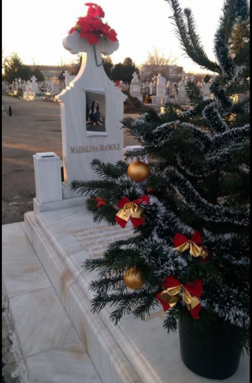 În fiecare an, de Crăciun, împodobește bradul la mormântul Mădălinei Manole