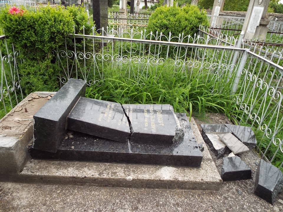 Еврейское кладбище в Сороках подверглось вандализму