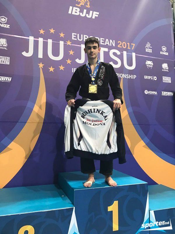 Молдаванин стал чемпионом Европы по джиу-джитсу