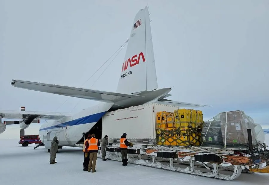 Воздушный шар над Антарктидой поможет NASA лучше изучить Млечный Путь