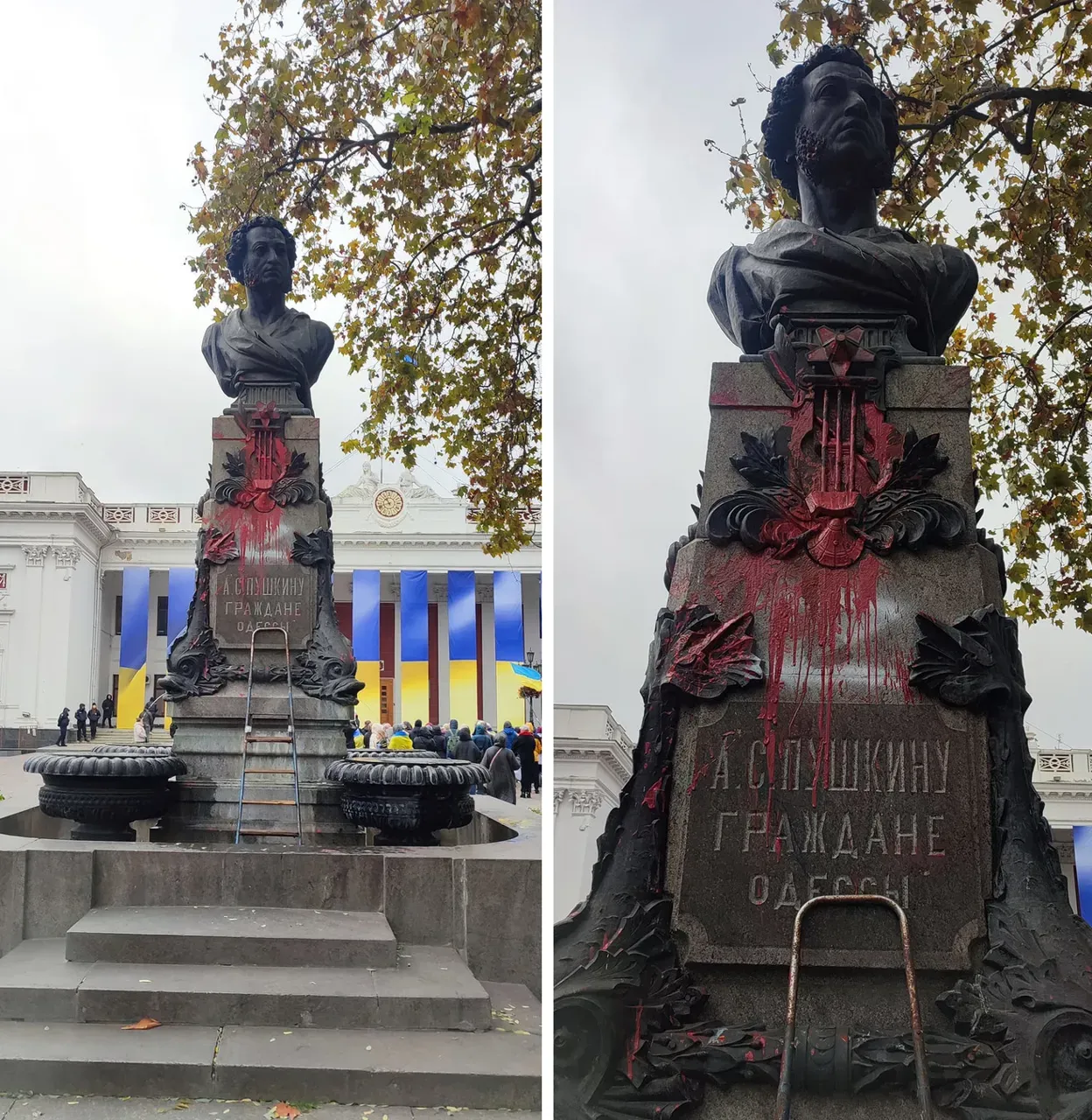 Consiliul Municipal din Odesa a susținut demolarea monumentului lui Pușkin