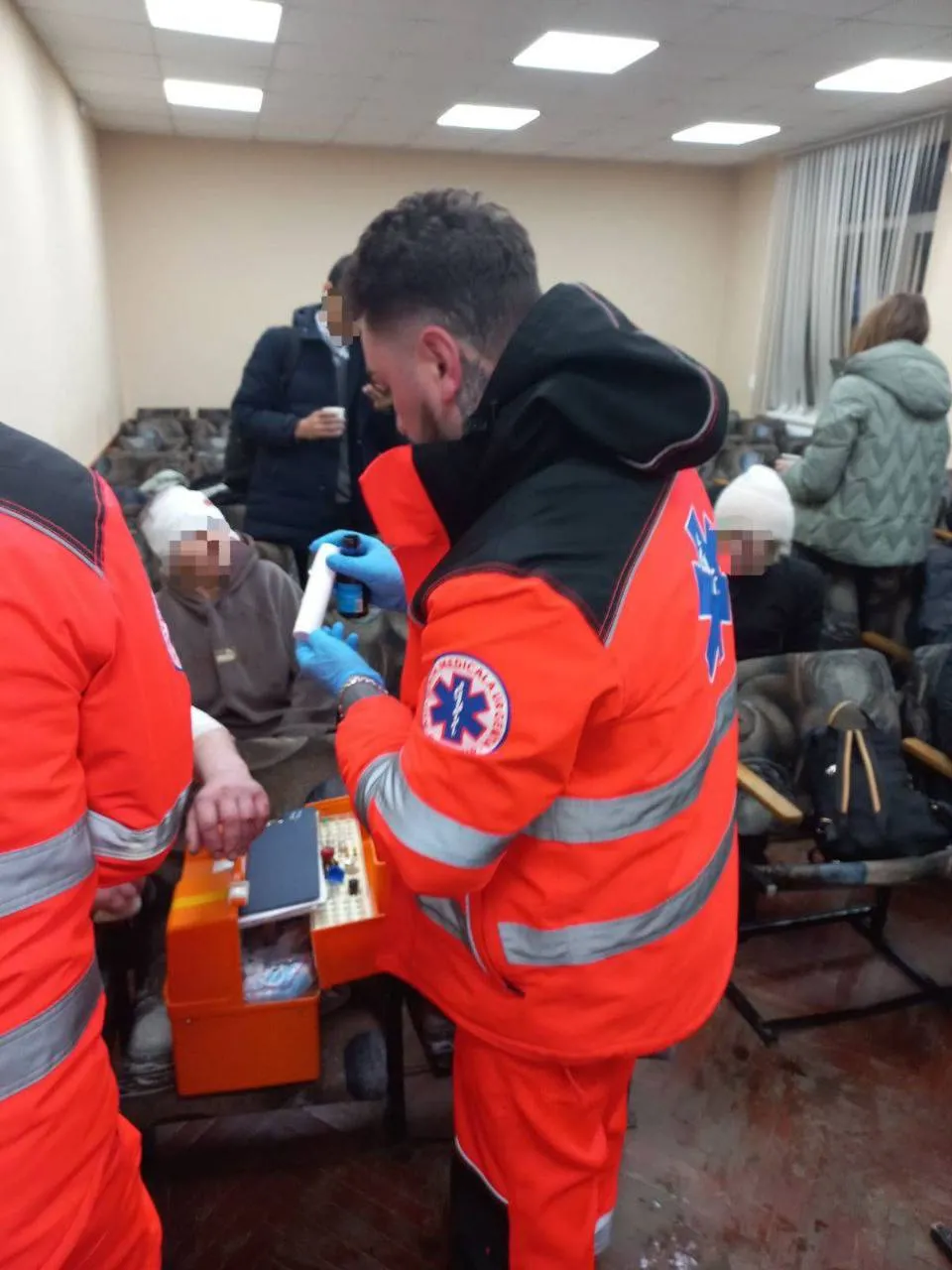 Accident grav la Florești: 16 persoane, rănite după ce un autocar s-a răsturnat