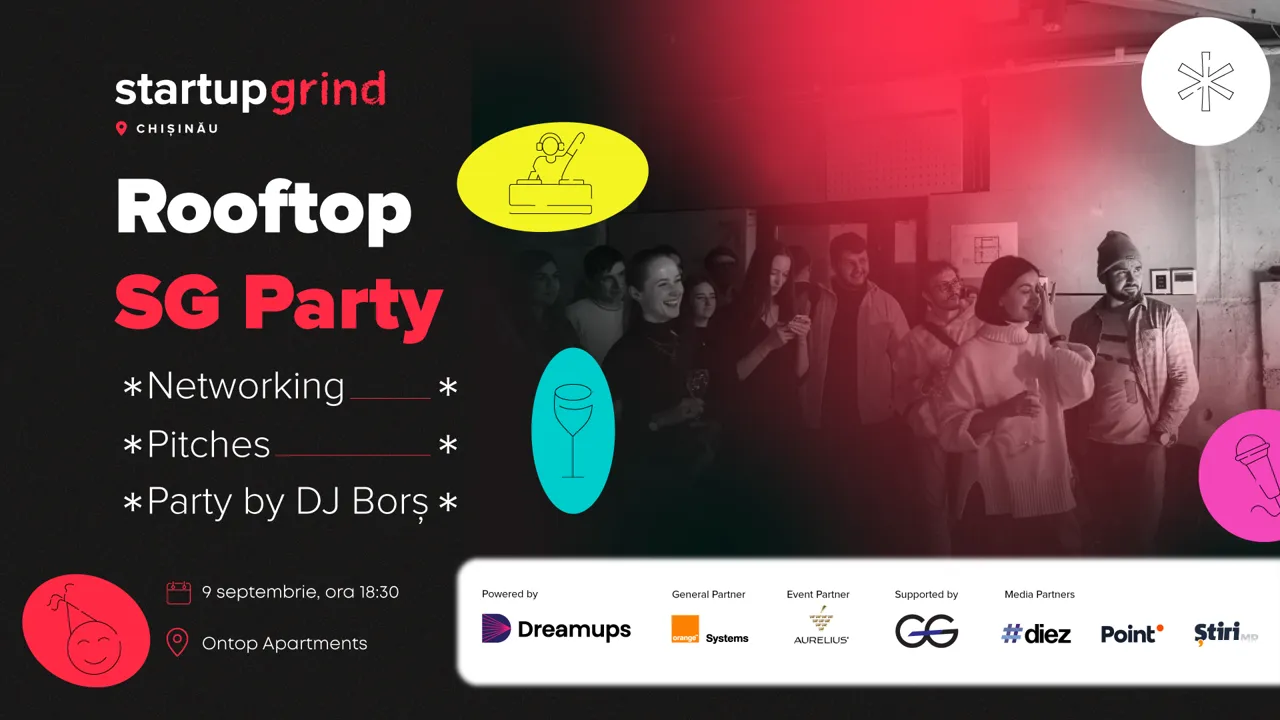 Startup Grind Chisinau возвращается 9 сентября