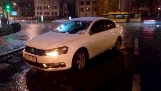 Российский дипломат сбил в центре Киева женщину с ребенком
