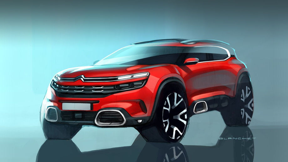 Кроссовер Citroen C5 Aircross будет выглядеть как шоу-кар