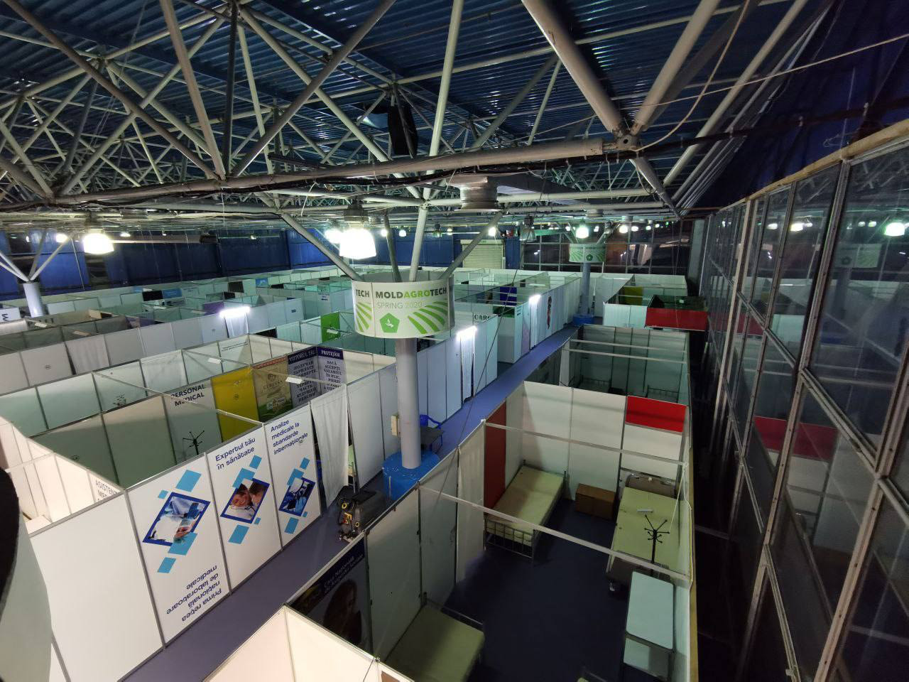 В Moldexpo Center размещено 65 беженцев из Украины