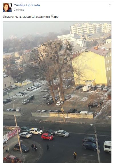 Этим утром Кишинев встал в пробках