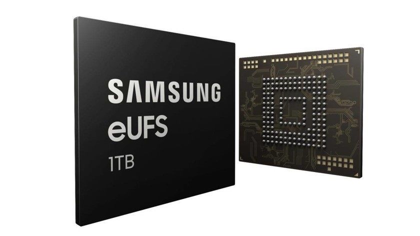 Смартфоны Samsung получат терабайт внутренней памяти