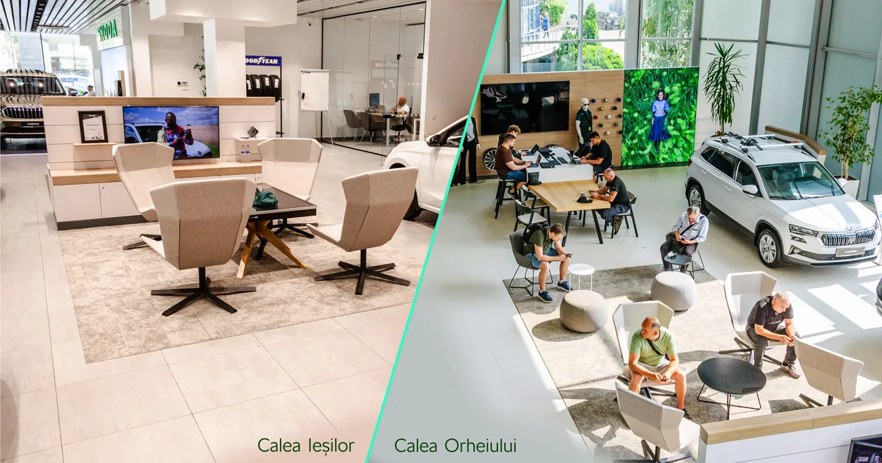 Škoda și DAAC Hermes inaugurează două showroomuri ultramoderne în Chișinău – unice în Europa