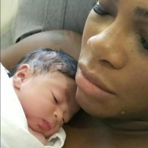 Serena Williams și-a prezentat fiica pe Instagram