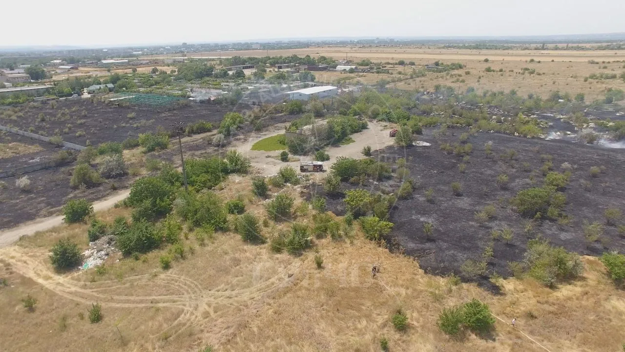 Peste 16 hectare de vegetație uscată, făcute scrum în Transnistria din cauza unei țigări nestinse