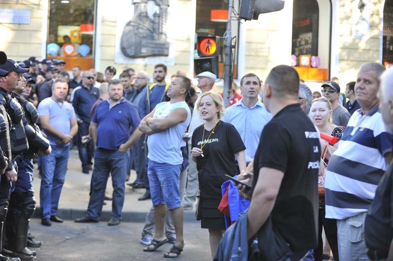Protestul #NuMaTem și primele incidente la intrarea în PMAN
