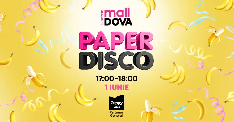 Bananamania la Shopping MallDova: 1 iunie pentru toată familia