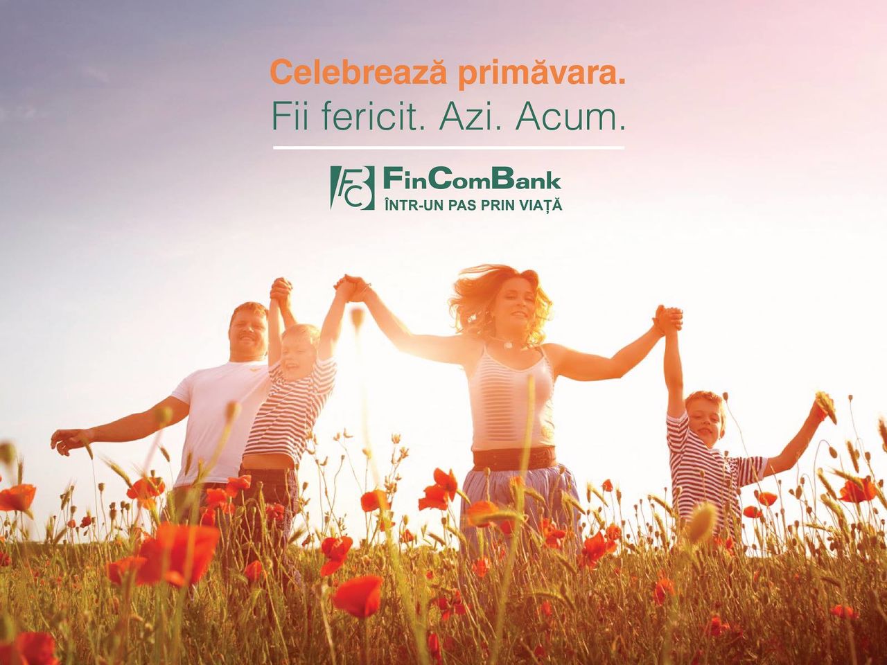 Gânduri senine de primăvară, cu drag de la FinComBank ®