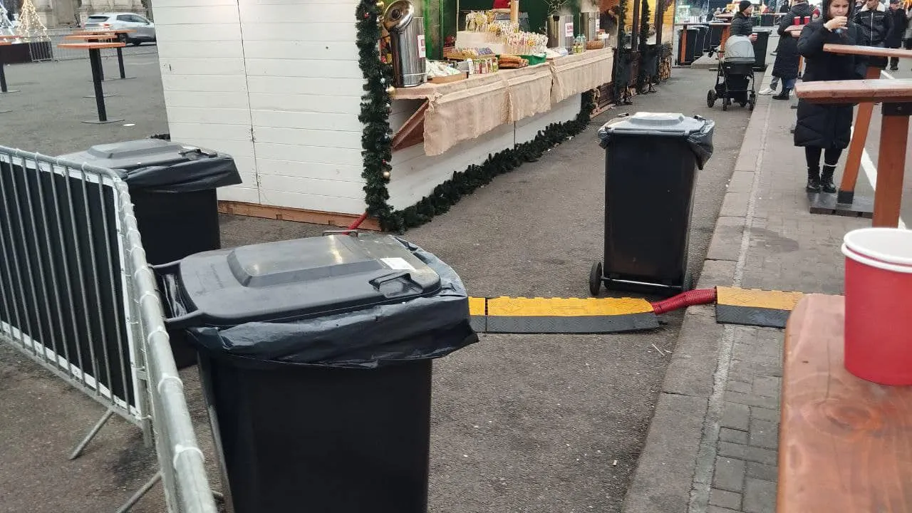 80 de metri cubi de deșeuri, acumulate pe 31 decembrie și 1 ianuarie în PMAN