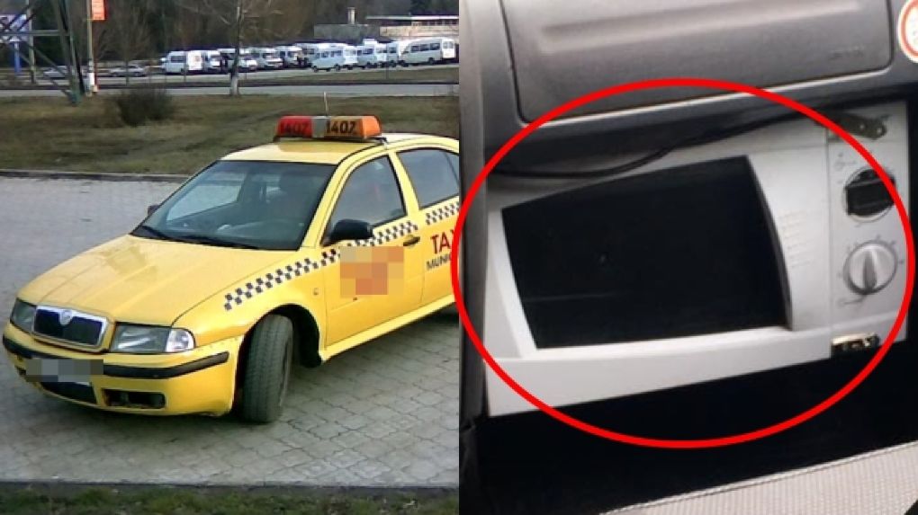 Un taximetrist din Chișinău și-a utilat mașina cu un cuptor cu microunde