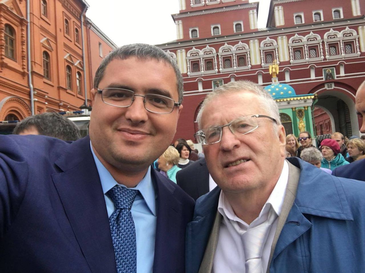 Ренато Усатый стал почетным гостем на праздновании Дня города Москвы на Красной площади