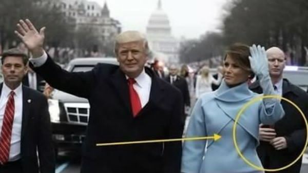 Dezvăluire: Garda de corp a lui Trump are mâini din plastic