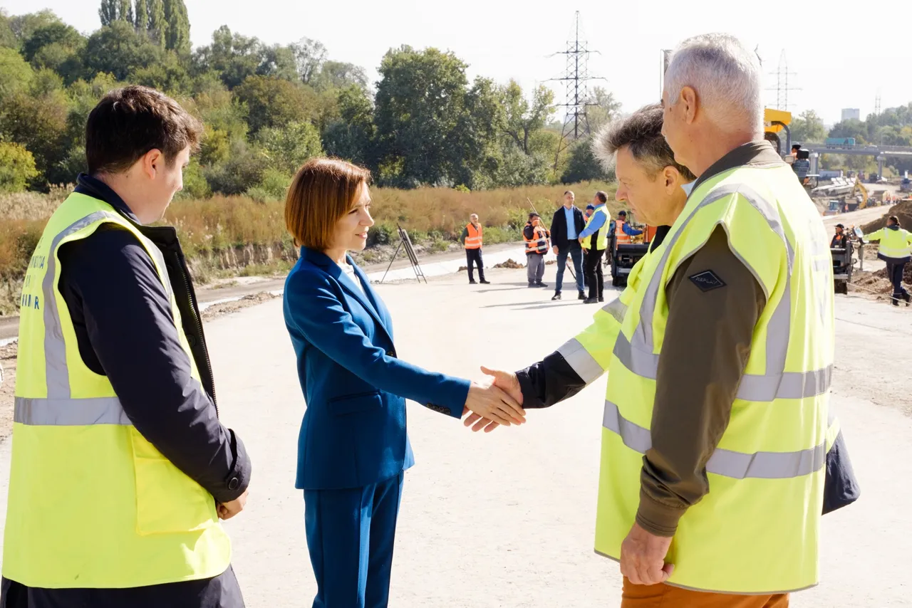 Maia Sandu: În următorii patru ani vom finaliza construcția a patru poduri rutiere peste Prut