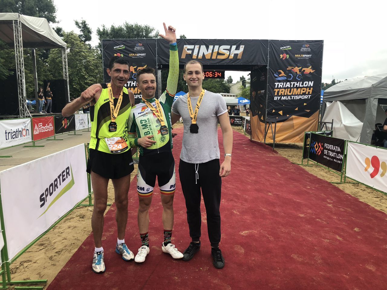 В Кишиневе завершился второй чемпионат Молдовы по триатлону Triathlon Triumph by Multisport 2018