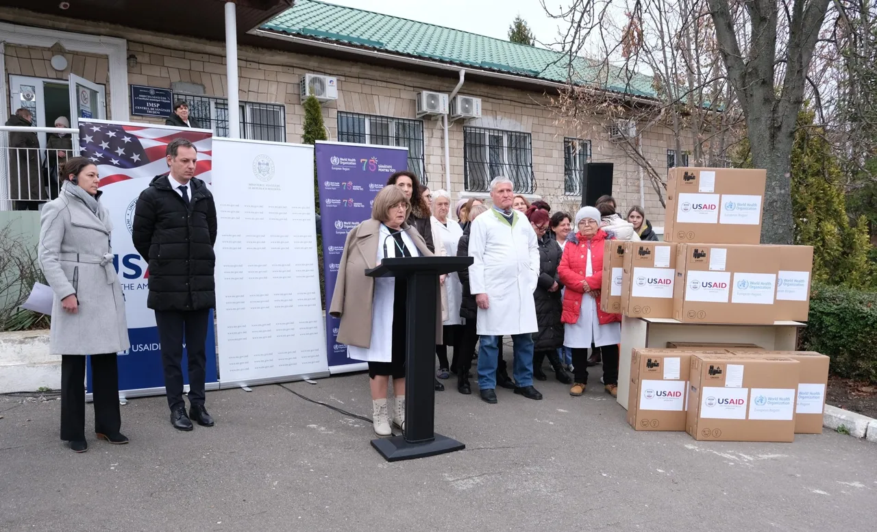 ВОЗ и USAID закупили компьютеры для медицинских учреждений Молдовы
