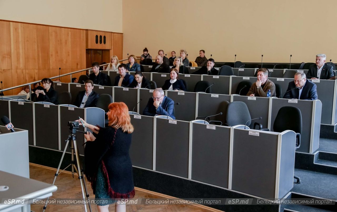 В Бельцах внезапно прервалось заседание муниципального Совета