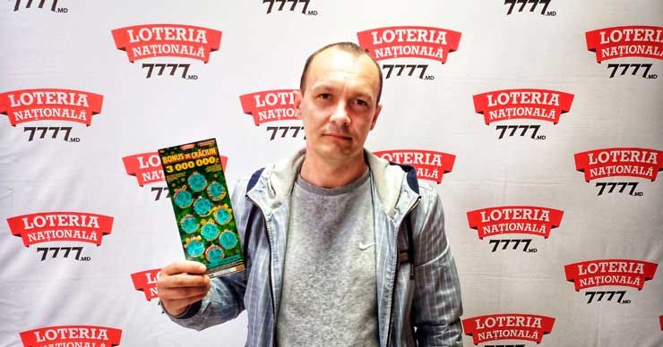 Лотерея: Мужчина из Ишкэлэу получил «Рождественский бонус» в размере 100 тысяч леев ®