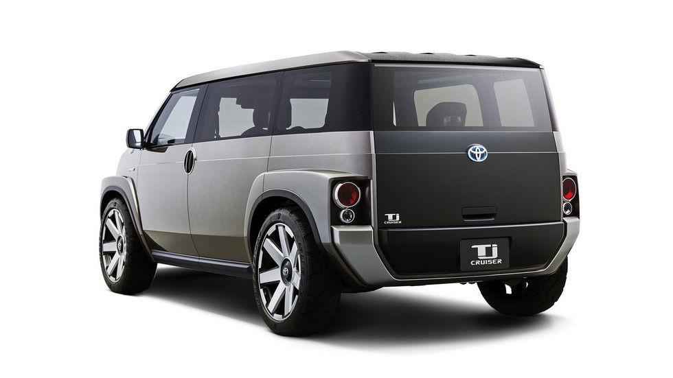 Toyota представит гибрид внедорожника и фургона TJ Cruiser