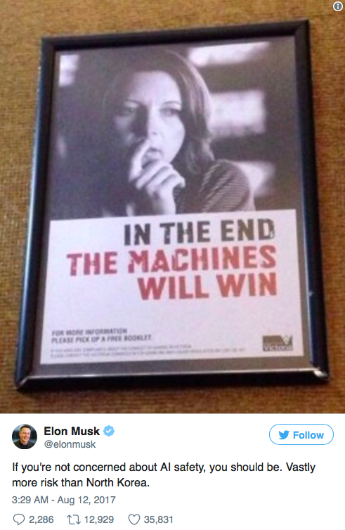 Elon Musk trage un semnal de alarmă cu privire la inteligenţa artificială. Mesajul postat de antreprenor pe Twitter