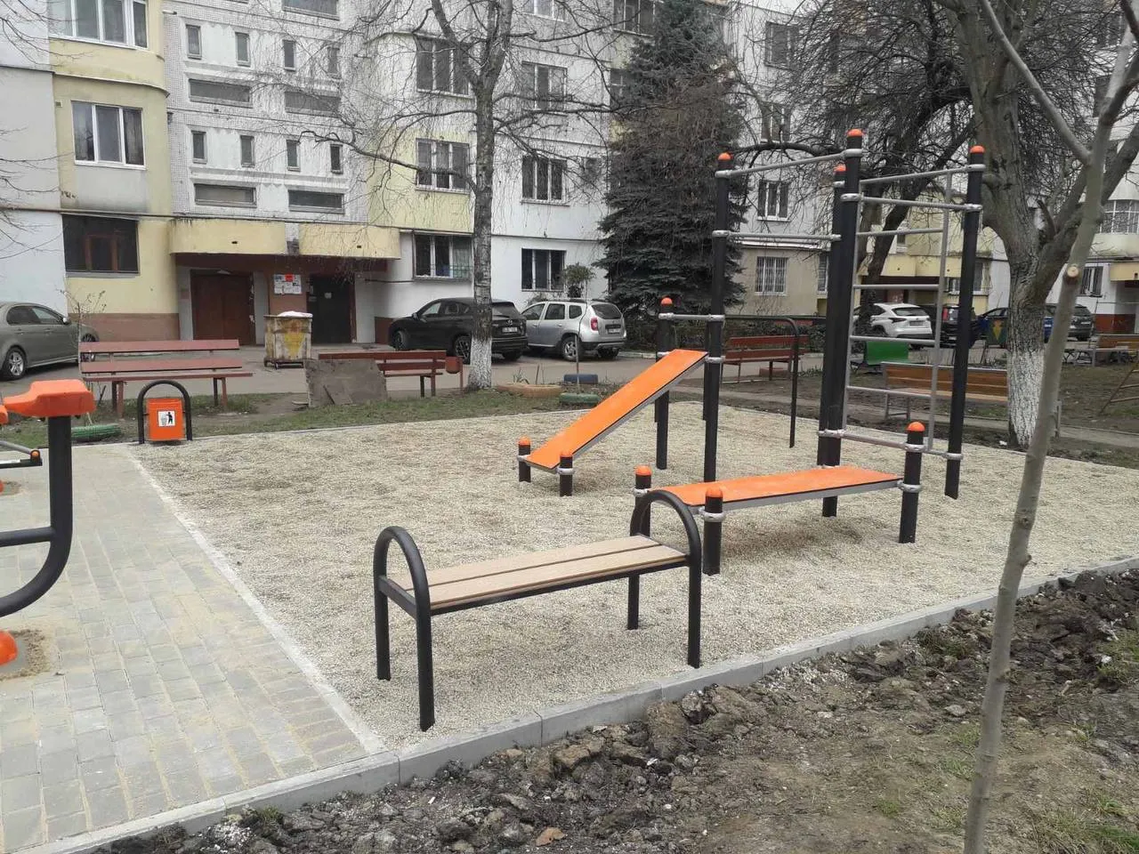 В Кишиневе открылась новая фитнес-площадка