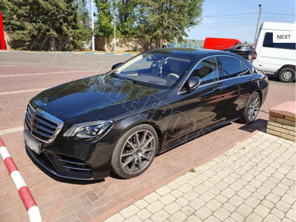 Кишиневец остался без Mercedes S-класса на границе