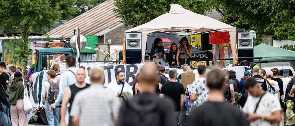 В Берлине протестовали против расширения автомагистрали