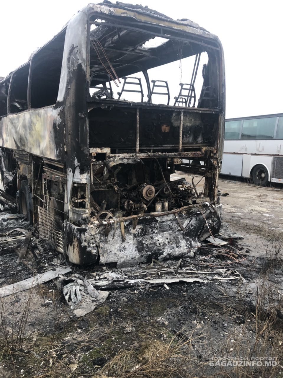 Стали известны подробности поджога в автопарке