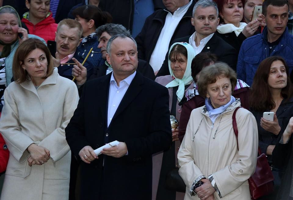 Unde a petrecut Paştele președintele țării, Igor Dodon