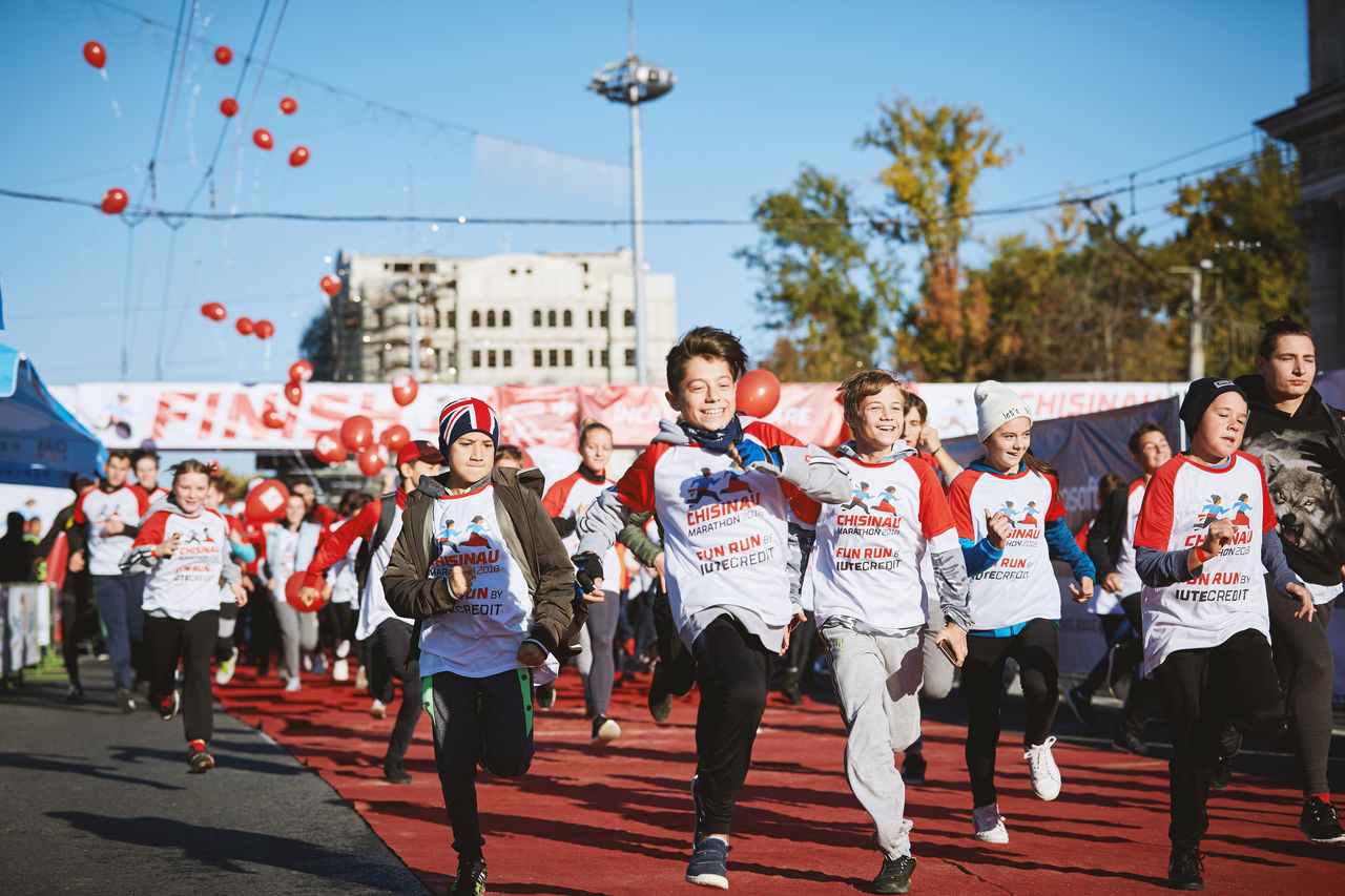 Успехи любителей спорта на Кишиневском Международном Марафоне: от Fun Run до 42 км ®