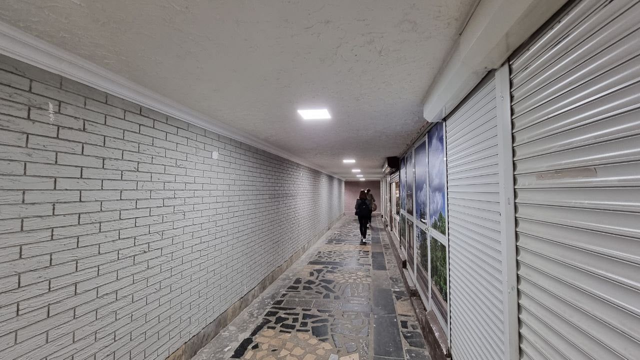 На Рышкановке ремонтируют подземный переход