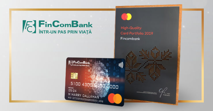 FinComBank удостоен награды «High-Quality Card Portfolio 2019» от Mastercard