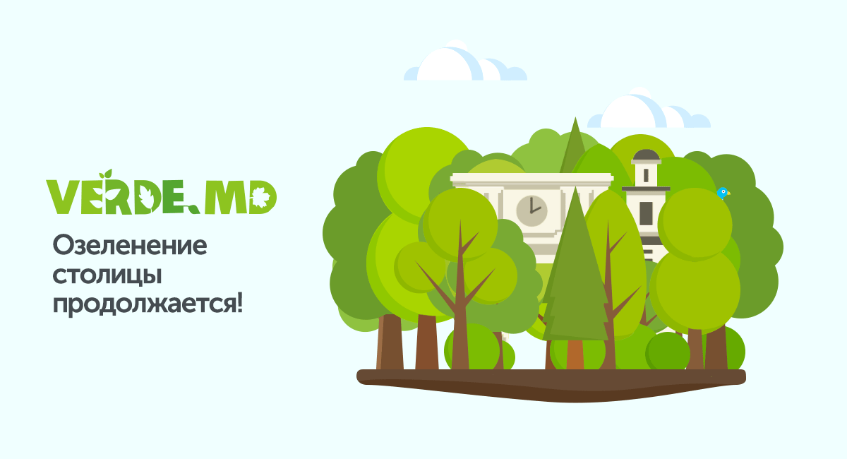 Verde.md: Озеленение столицы продолжается