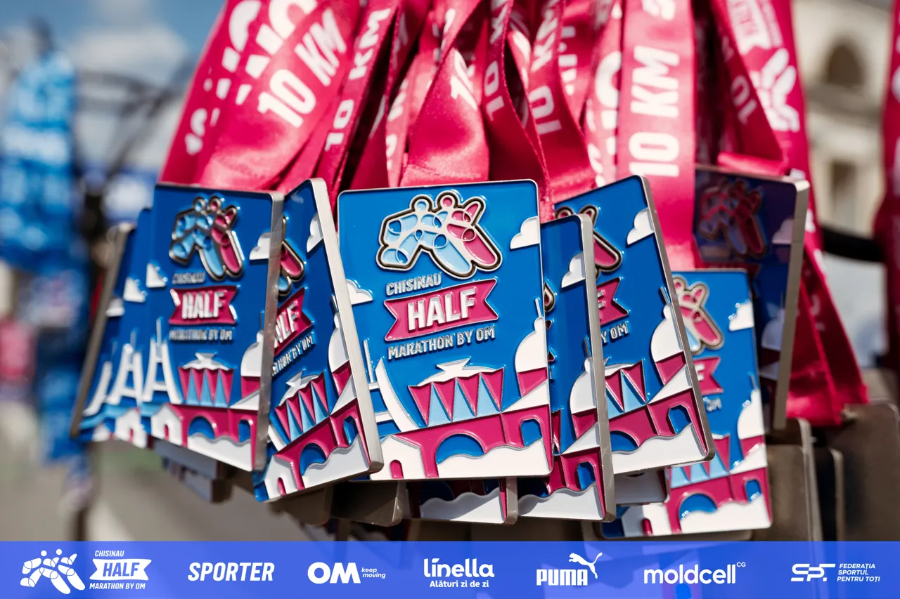 В Кишиневе проходит первый Chișinău Half Marathon by OM