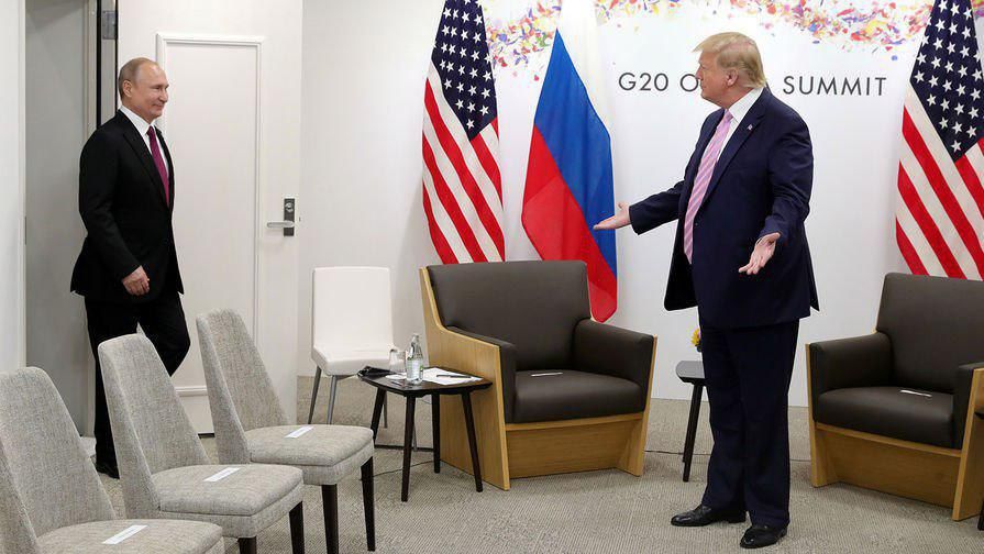Трамп во время встречи рассмешил Путина