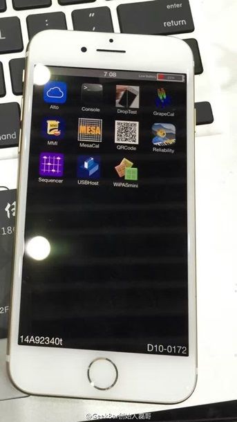 В Сети появились характеристики iPhone 7