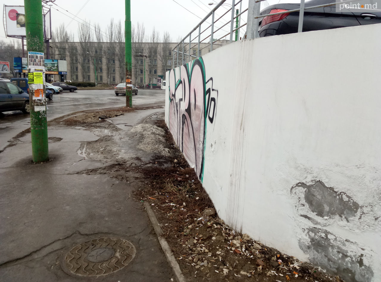 Кишинёв утопает в лужах и грязи