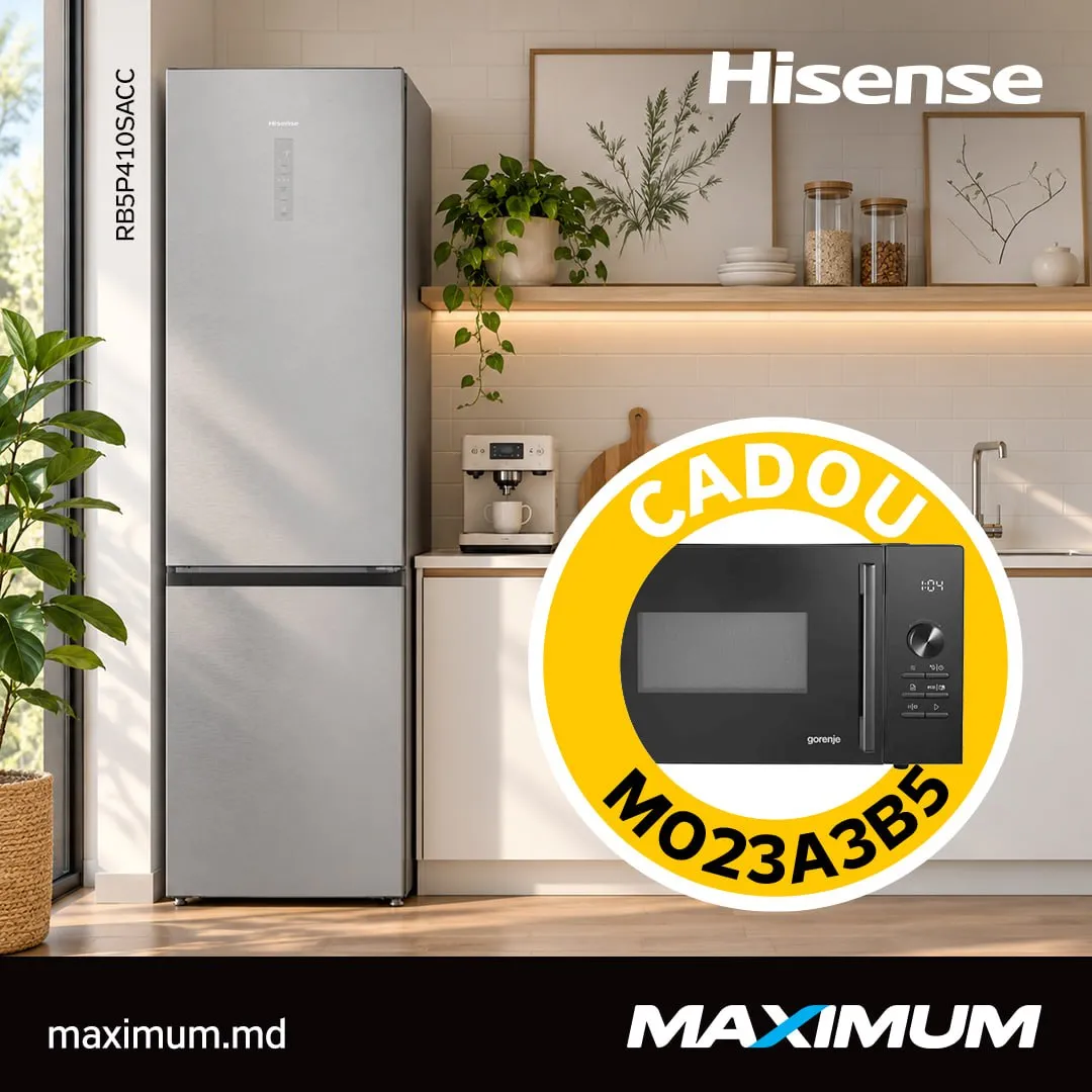 Maximum: Холодильники Gorenje и Hisense с подарками: больше техники — больше возможностей
