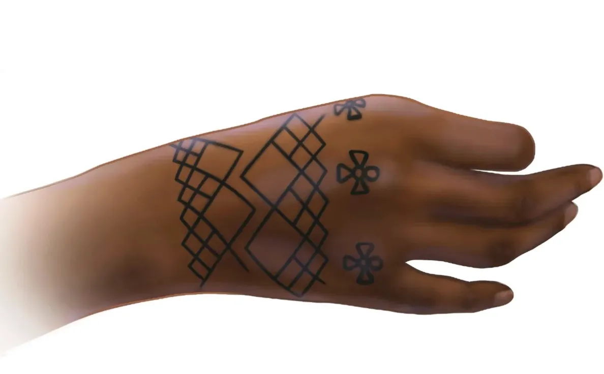 Africanii își tatuau copiii mici acum 1.400 de ani