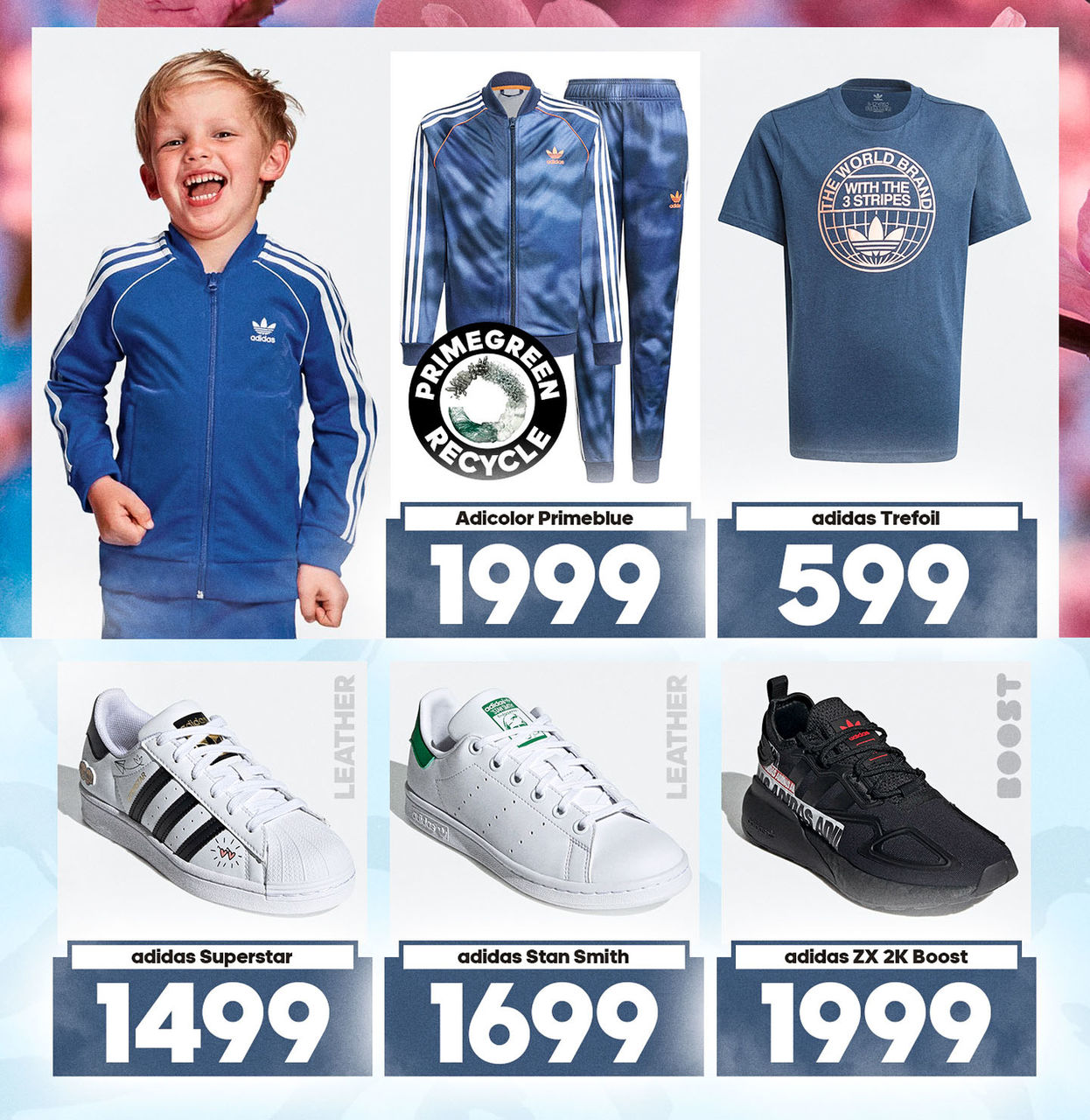 Adidas: Новая весенняя коллекция 2021 года