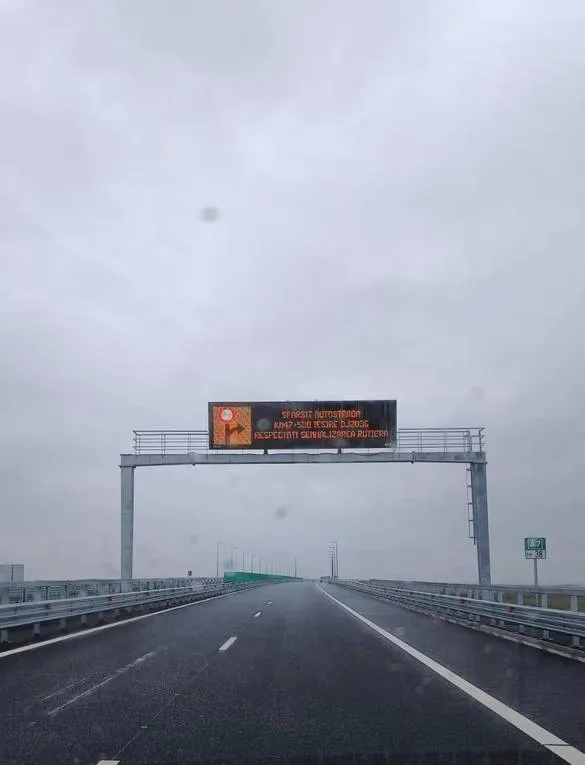 Un nou tronson de 28 de kilometri a autostrăzii A7 este deschis circulației